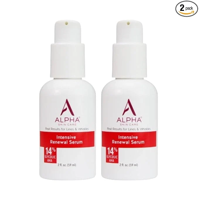 High-Quality Alpha Skin Care Renewal Serum 14 Glycolic AHA Anti-Aging Formula Alpha Carefully Designed