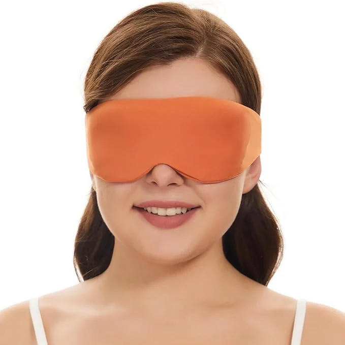 Recyclable ALASKA BEAR Sleep Mask for Side Sleepers Patented Design Cup-Shaped and Luxury