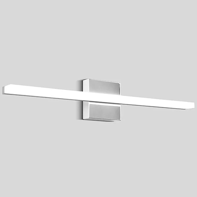 Refined LED Bathroom Vanity Light 24inch Over Mirror Lighting Fixture Modern Indoor Natural