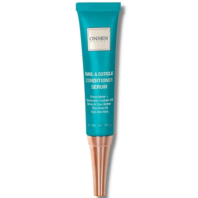 Genuine Onsen Nail Cuticle Cream Treatment w Japanese Tsubaki Jojoba Lavender Oil Exclusive