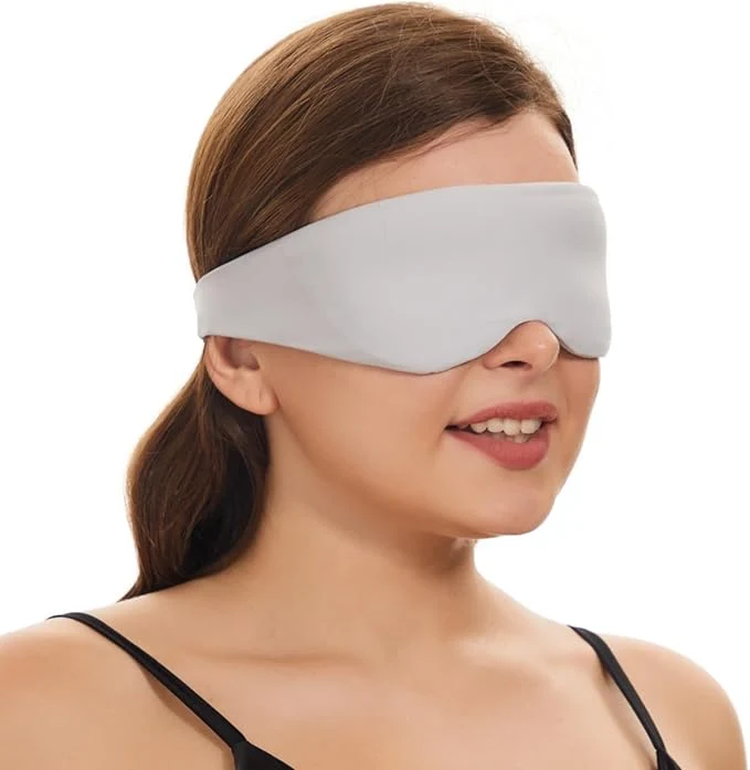 Detailed ALASKA BEAR Sleep Mask for Side Sleepers Patented Design Cup-Shaped and Selected