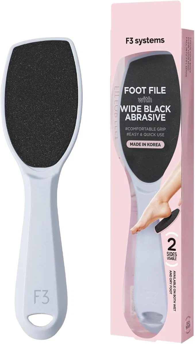 Superior Wide Emery Double-Sided Pedicure Tool Colossal Foot File High-Performance