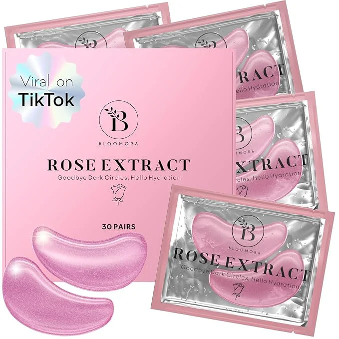 Casual BLOOMORA Rose Under Eye Patches Breathable