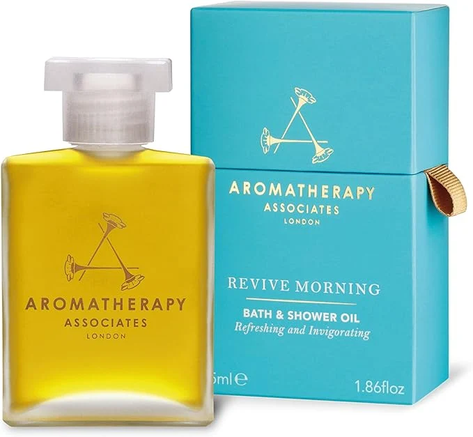 Prestigious Aromatherapy Associates Revive Morning Bath and Shower Oil – Hydrating Oil Traditional