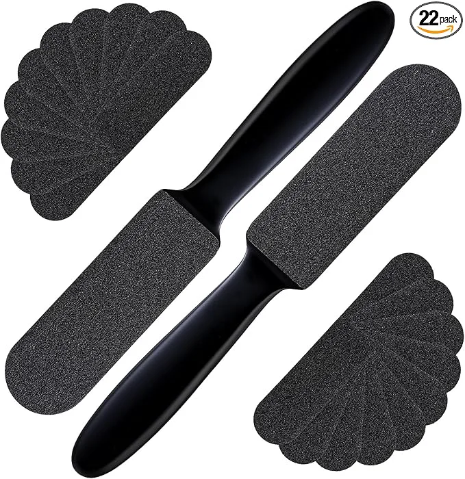 Expertly Made Mudder 2 Pieces Stainless Steel Pedicure Foot File Callus Remover Foot Scrubber Reliable