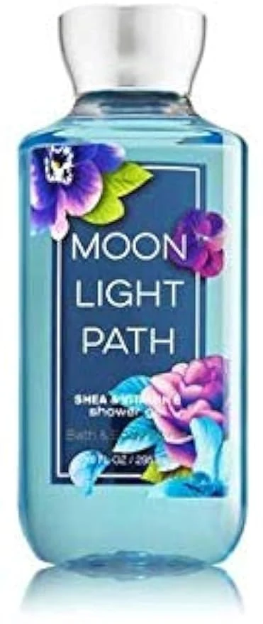 High-Grade Bath Body Works Signature Collection Shower Gel Moonlight Path 10 Ounce Original Design