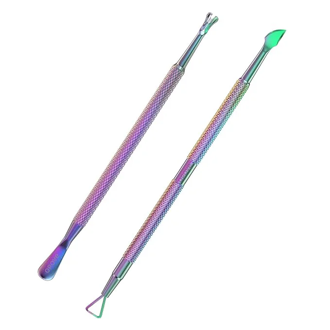 Expertly Made Cuticle Pusher Nail Polish Remover Stainless Steel Manicure Tool Set Gel Nail Original