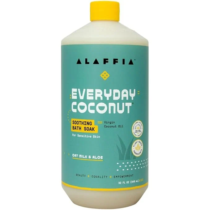 Superior Alaffia Everyday Coconut Soothing Bath Soak Oat Milk Aloe Fragrance- World-Class