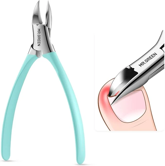 Proven MR.GREEN Toenail Clippers Stainless Steel Ingrown Nail Cutter Thick and Hard High-Performance
