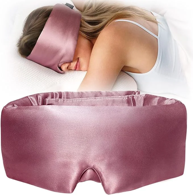 Clean YFONG Mulberry Silk Sleep Mask Total Blackout Silk Eye Mask Exceptional