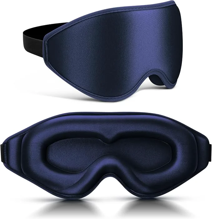 First-Class 99 Fully Block Out Light Eye Sleep Mask 3D Deep Contoured Eyes Cover Zero Next-Generation