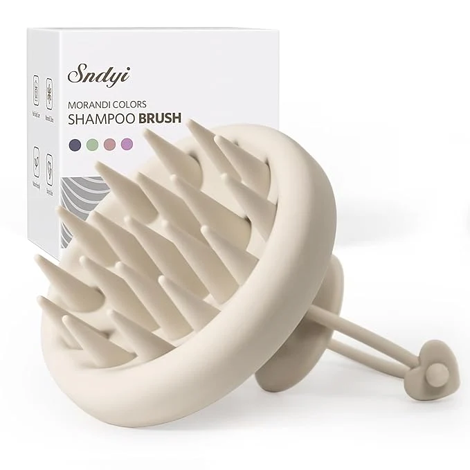 Trusted Sndyi Silicone Scalp Massager Shampoo Brush Hair Scrubber Efficient