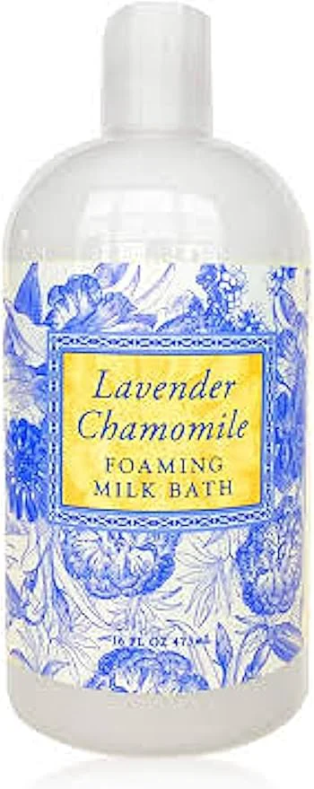 High-Quality Greenwich Bay Foaming Milk Bath in Lavender Chamomile Scent Reusable