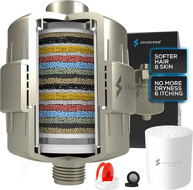 Unique SparkPod 23 Stage Shower Head Filter Trendy