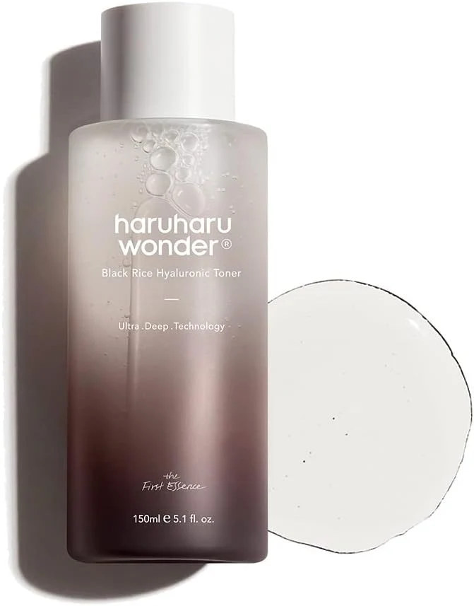 Top-Quality haruharu Wonder Black Rice Hyaluronic Toner Deep Hydration Glass Skin Practical