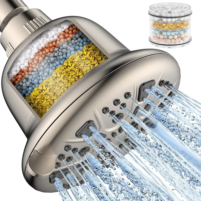 Selected MakeFit Filtered Shower Head Brushed Nickel Fashionable