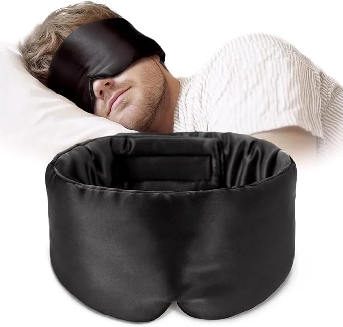 Unique Silk Sleep Mask Soft Pressureless Mulberry Silk Exceptional