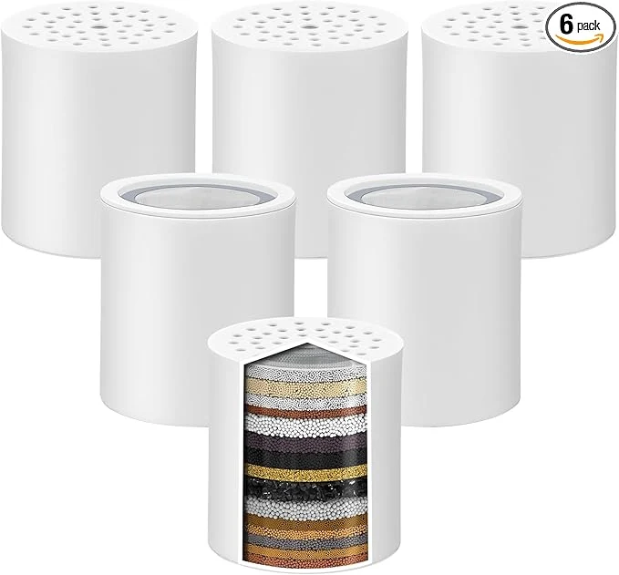 Responsible 【UPGRADED】6 Pack 20 Stage Shower Filter Shower Cartridge Filter Exclusive