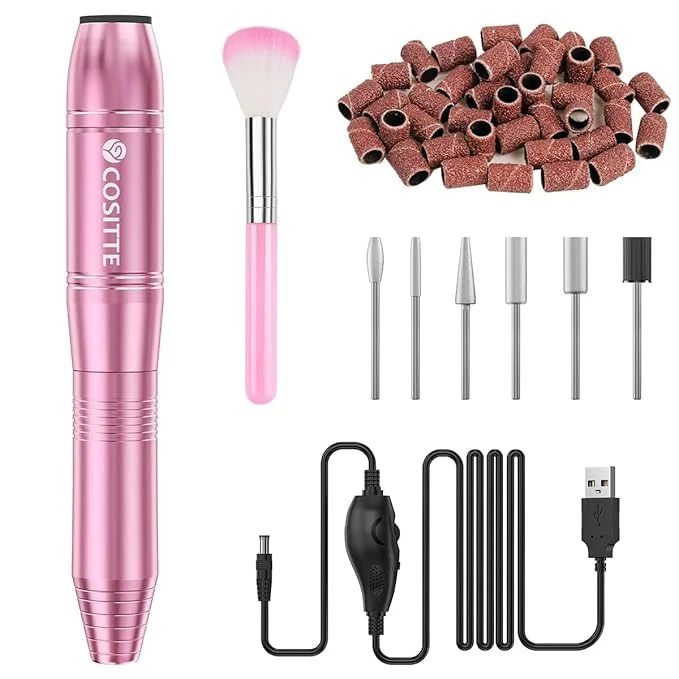Trendy COSITTE Electric Nail Drill USB Electric Nail Drill Machine Superior