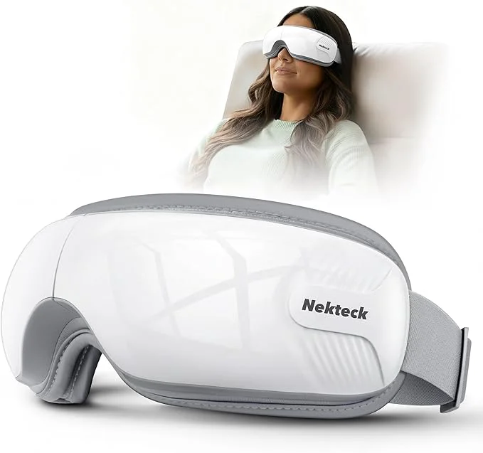 Lightweight Nekteck Eye Massager with Heat Birthday Gifts Eye Mask Massage Reusable