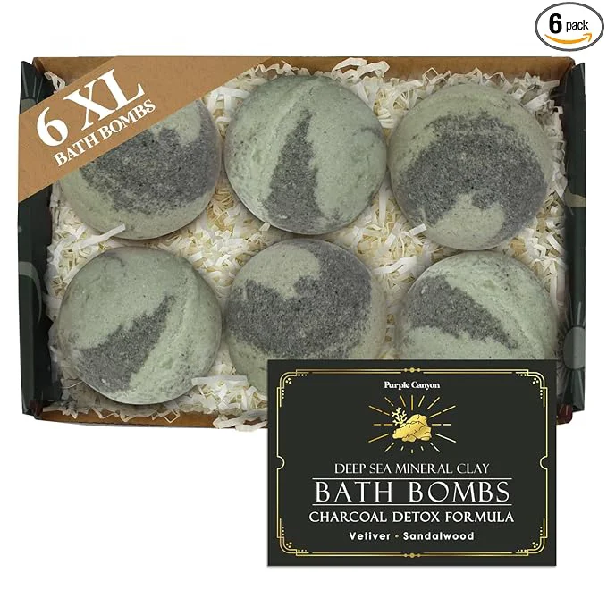 Detailed Purple Canyon Mineral Mud Bath Bombs Deep Sea Verified