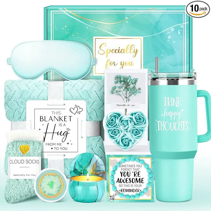 Eco-Friendly Gift Baskets for Women Birthday Gifts for Women Unique Get Well Gift for Woman Sustainable