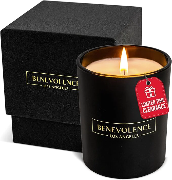 Prestigious Benevolence LA Candle Rose Sandalwood Christmas Scented Candles Elegant