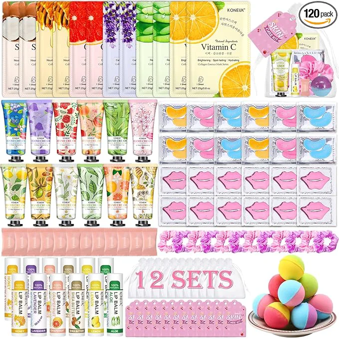 Pure KONEUK 120 PCS Spa Party Supplies Modern