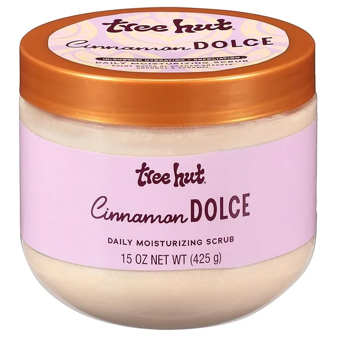 Relaxed Tree Hut Cinnamon Dolce Daily Moisturizing Scrub Whipped Foamy Exfoliating Exclusive