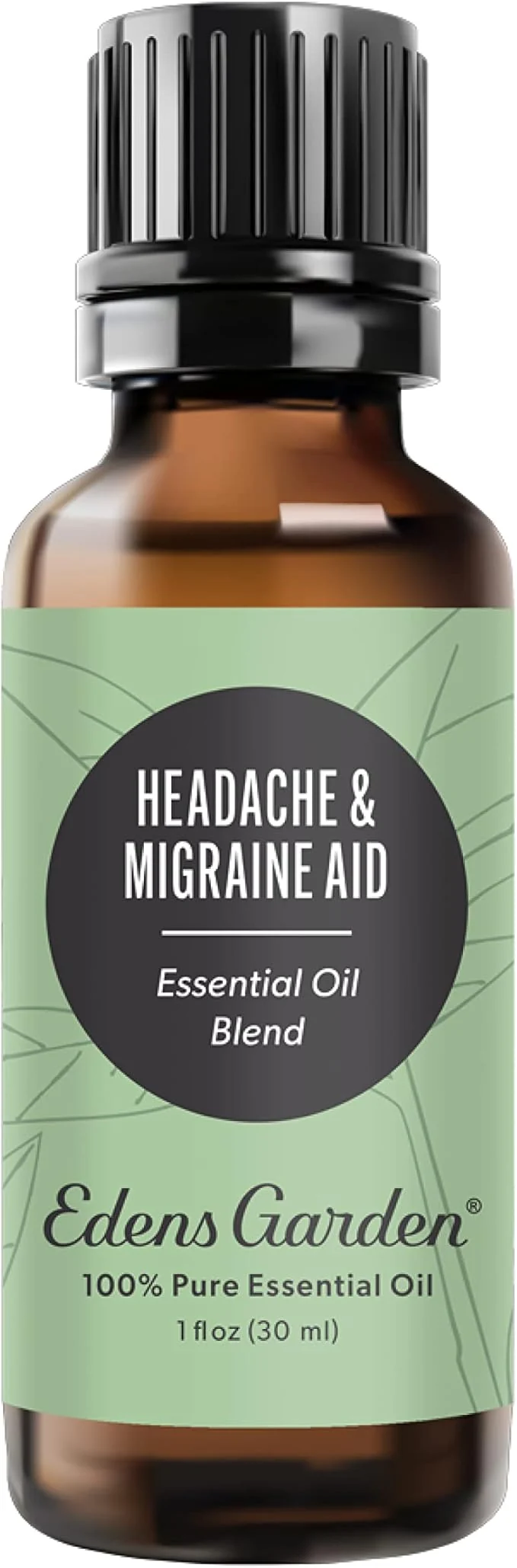 Fine Edens Garden Headache Migraine Aid Essential Oil Blend- Pure Premium Certified