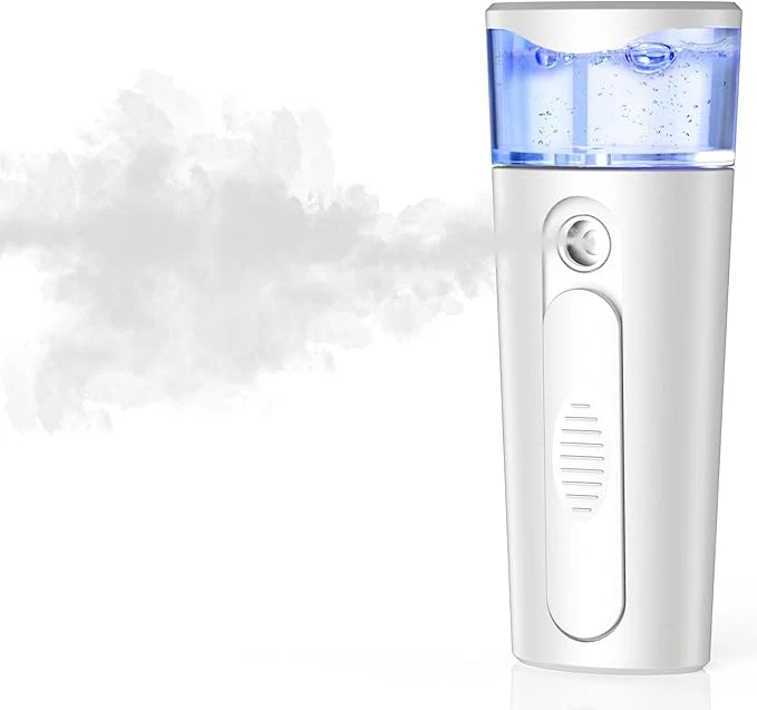 Professional withthesun Portable Nano Face Mister Facial Steamer USB Rechargeable Cool Comfortable