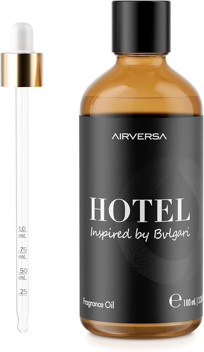 Organic Airversa Diffuser Oil Fragrance Oil Inspired by Bulgari 3.38 Fl Oz 100 mL High-Grade