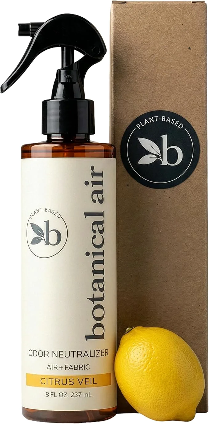 Flexible Plant-Based Odor Eliminator Spray – Natural Essential Oil Air Freshener Durable