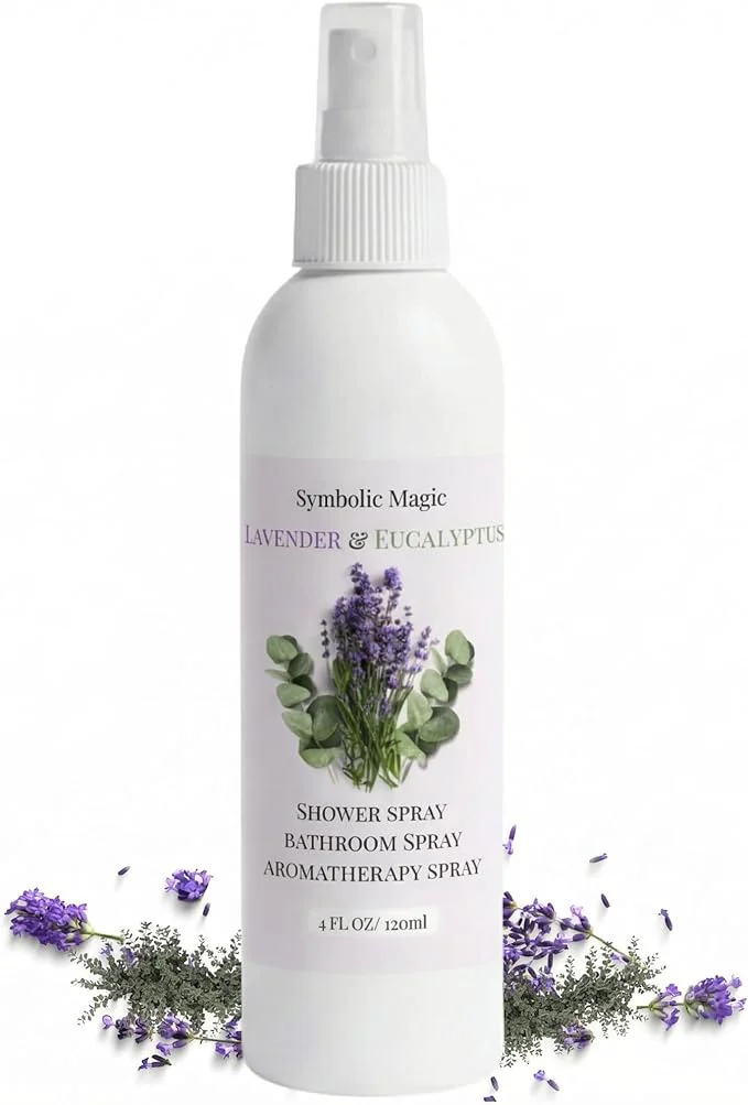 Artisan Symbolic Lavender Eucalyptus Bathroom Spray – Essential Oil Shower Trusted