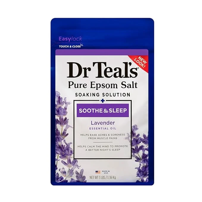 Modern Advanced Dr. Teals Lavendar Scented Epsom Salt 48 oz Eco-Friendly