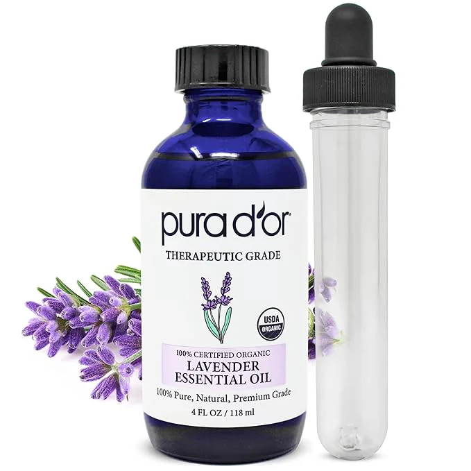 Excellent PURA D’OR Organic Lavender Essential Oil Pure Natural Therapeutic Grade Soft