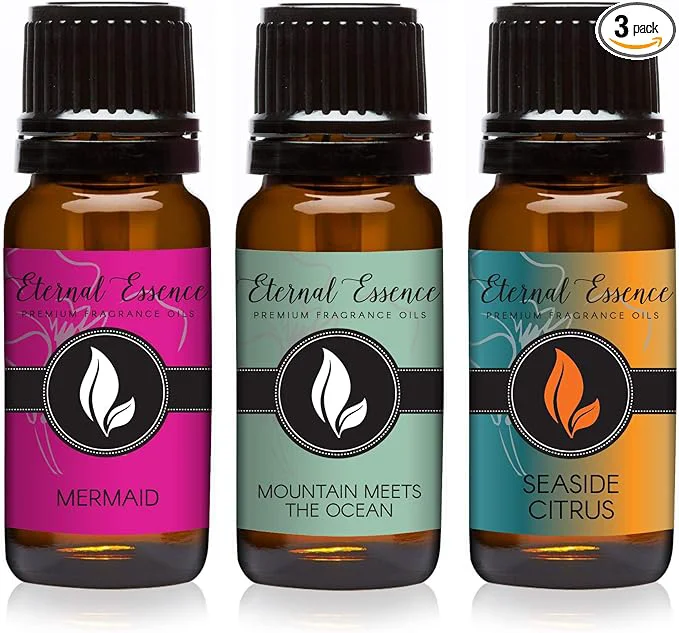 Efficient Trio – Mermaid Seaside Citrus Mountain Meets Ocean – Premium Fragrance Oil Expertly Made