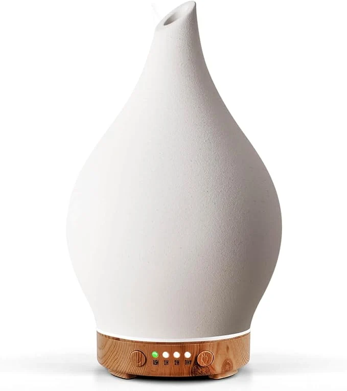 Authentic Porseme 150ml Essential Oil Diffuser Ceramic Color Changing Aroma Air Diffusers Quality