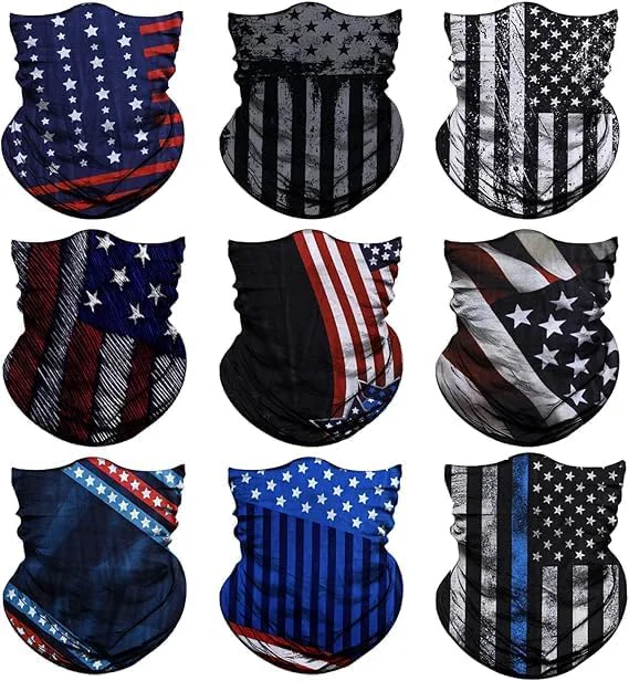 Durable Venswell Neck Gaiter Face Mask Men Women Seamless Bandana Rave Face Cover Next-Generation