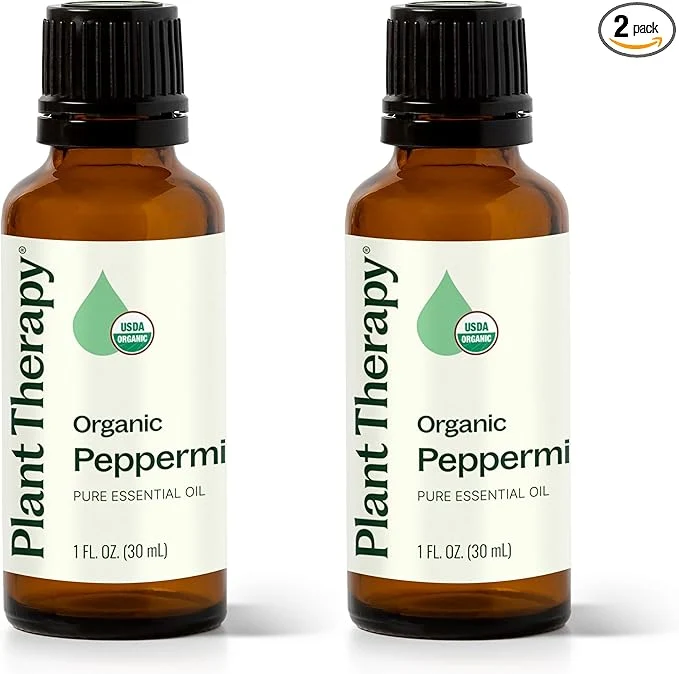 Prestigious Plant Therapy Organic Peppermint Essential Oil 30 mL Pure USDA