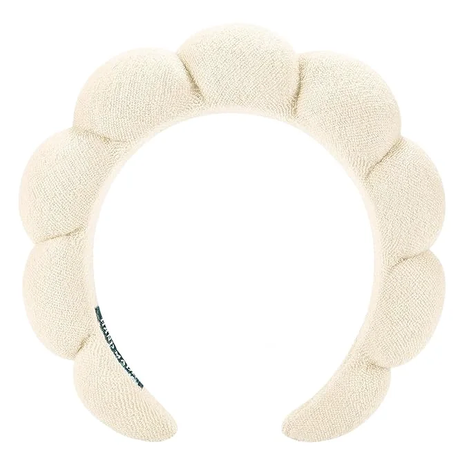 Classic Spa Headbands for Washing Face Makeup Skin Care Women Bubble Facial Beauty Luxury