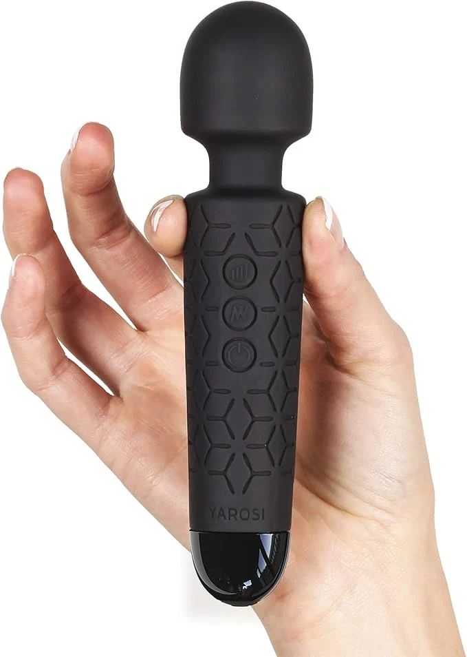 Minimalist Yarosi Micro Personal Massage Wand Smallest Strongest Handheld Cordless Massager Original Design