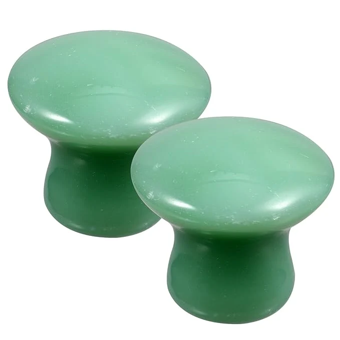 Responsible Gatuida 2pcs Green Jade Quartz Massage Rollers Stones Small Facial Massaging Classic