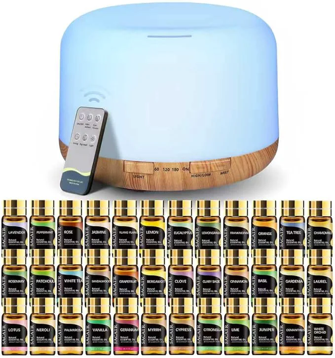 Prestigious SACATR Essential Oil Diffusers for Home User-Friendly