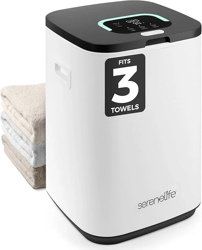 Elite SereneLife Towel Warmer Bucket Selected