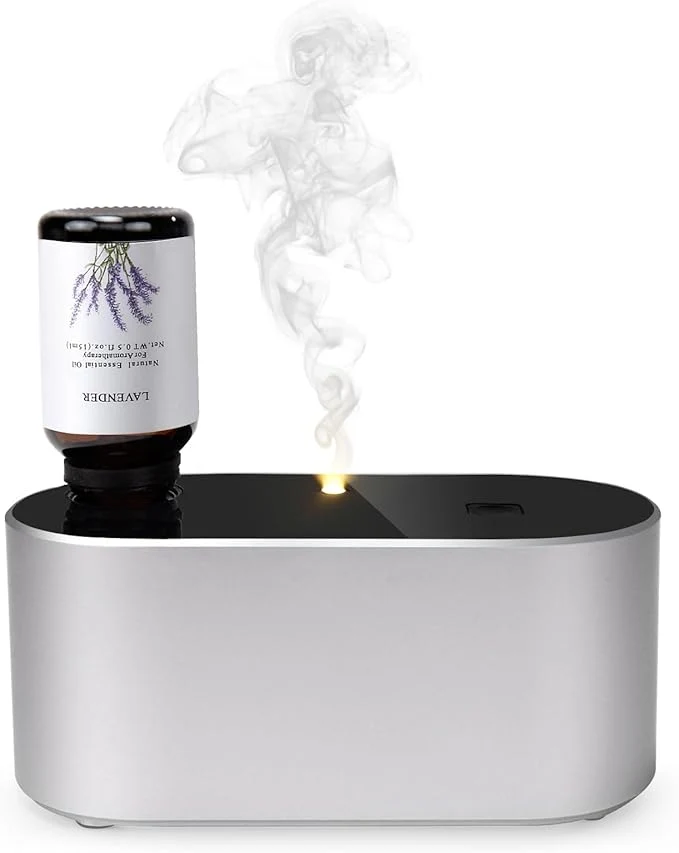 Minimalist Lecdura Waterless Diffuser for Essential Oil Battery Operated Scent Air Prestigious