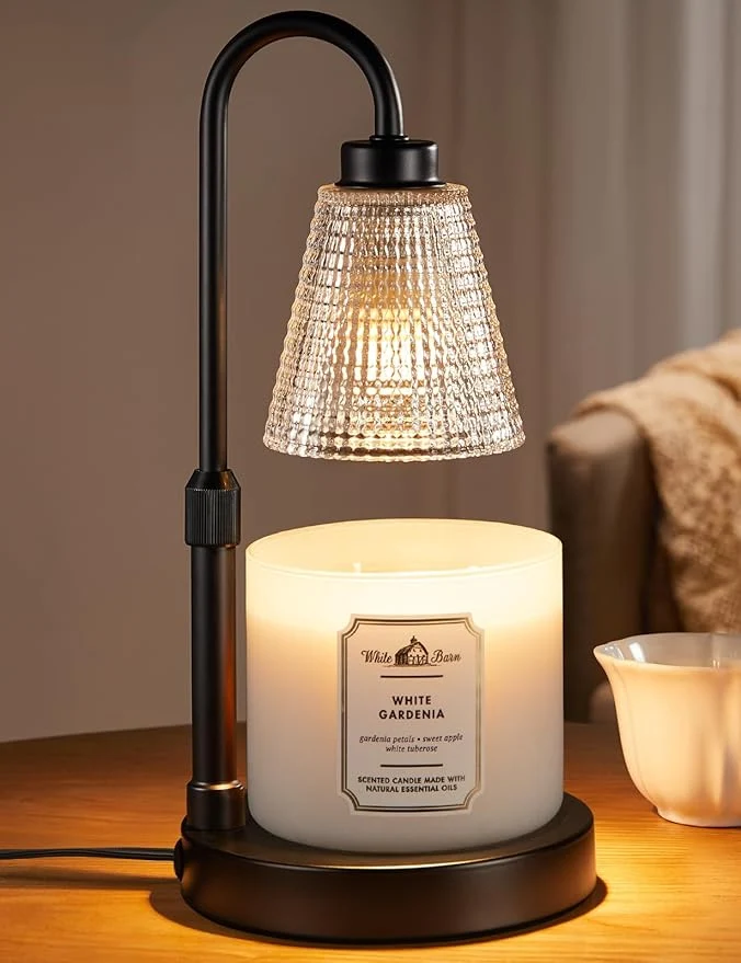 Responsible Big Black Candle Warmer Lamp Fashionable
