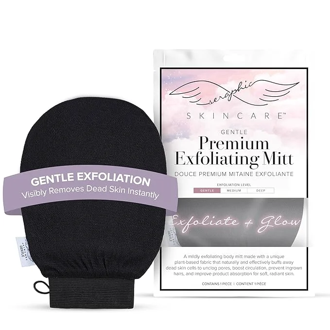 Reliable Seraphic Skincare Premium Exfoliating Glove – Viscose Fiber Korean Exfoliating Exceptional