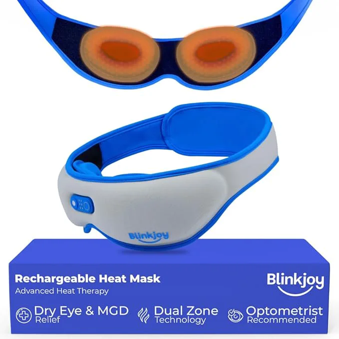 Authentic Blinkjoy Rechargeable Heated Eye Mask Professional