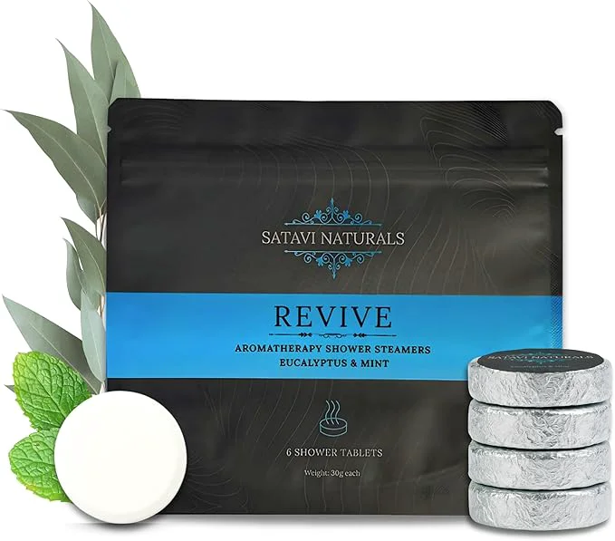 Elite Eucalyptus Mint Shower Steamers – Aromatherapy Shower Bombs Modern